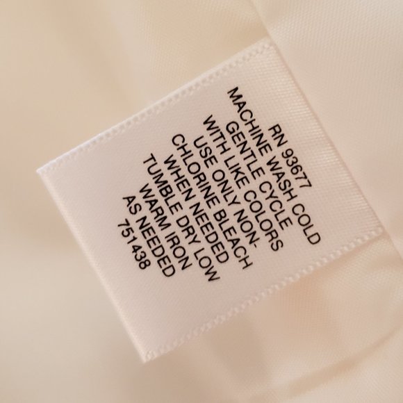 Liz Claiborne Modern Romantic Peplum Jacket Large Ivory Off White NWT Career - Picture 4 of 6